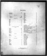 Index, Butler County 1885